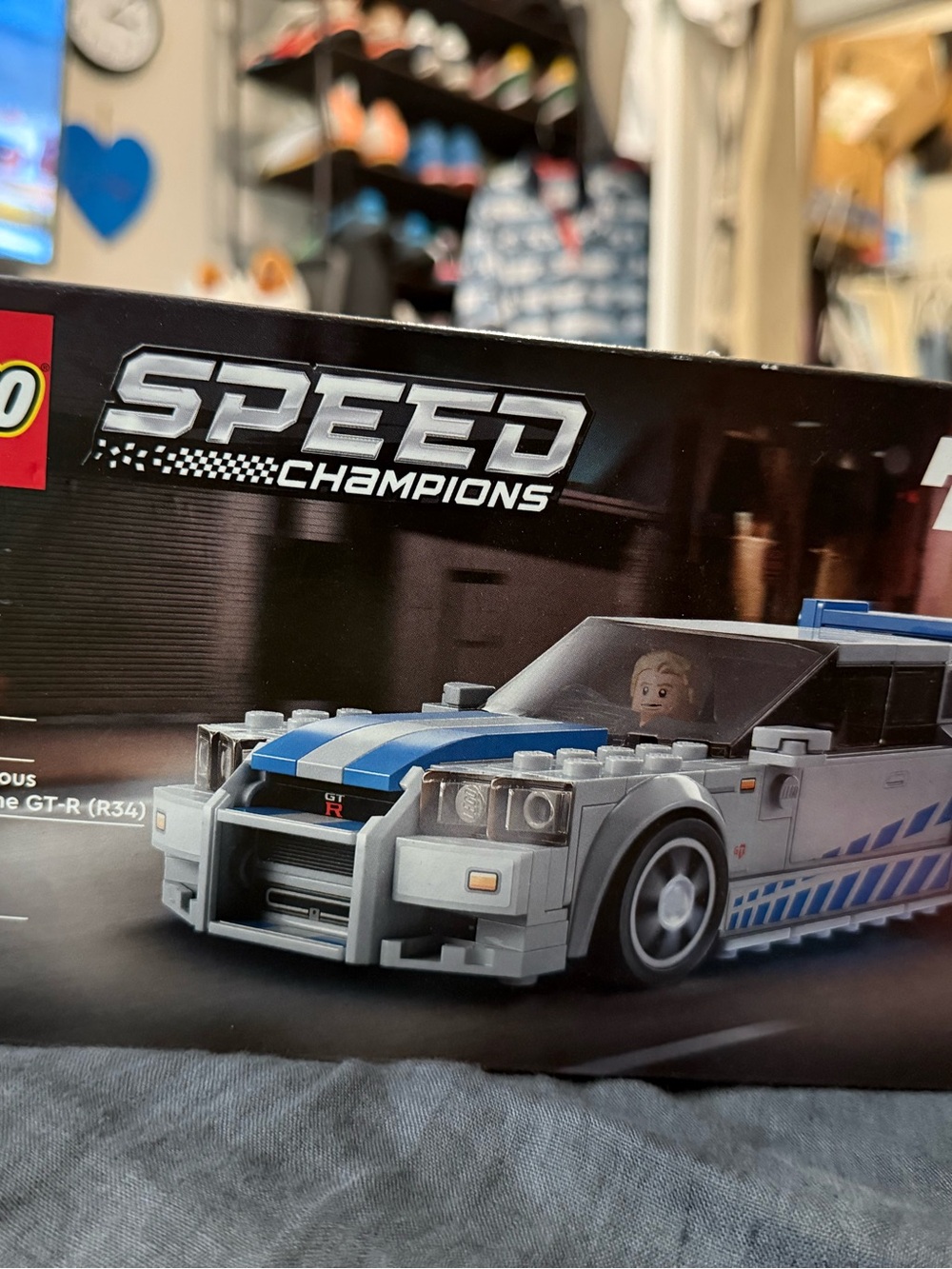 Lego Speed Champions Fast & Furious Nissan Skyline GT-R - Blue & White - Picture 9 of 10